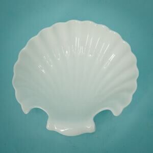 Limoges France 4 inch Milk While Porcelain Ceramic Bowl Trinket Decor Dish